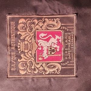 Vintage Beret vrai Basque 58-9.5‎ pure Laine